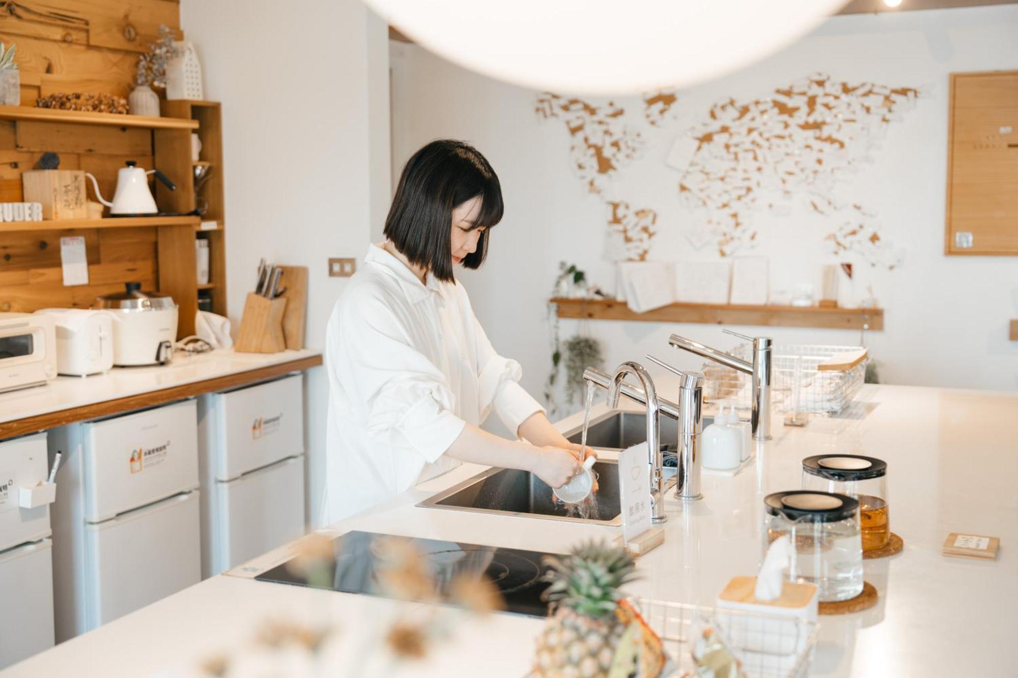 Norden Ruder Hostel Taichung Esterno foto
