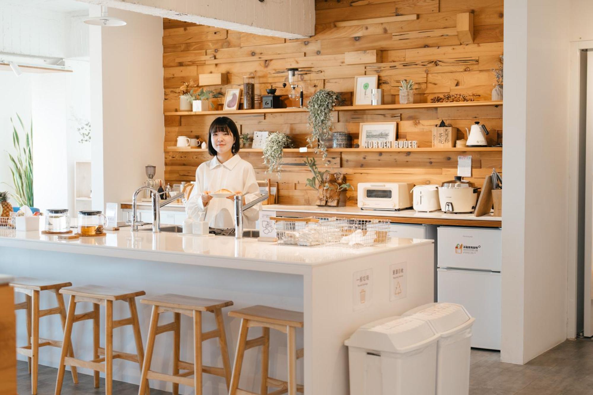 Norden Ruder Hostel Taichung Esterno foto